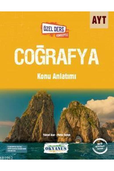 Okyanus Yayıncılık Okyanus Yayınları AYT Coğrafya Özel Ders Konseptli Konu Anlatımı Okyanus Yayınları-K