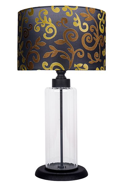 MINIMAL ETICARET VE BILGI TEKNOLOJILERI Foton Black Silver Contrast Glass Lampshade