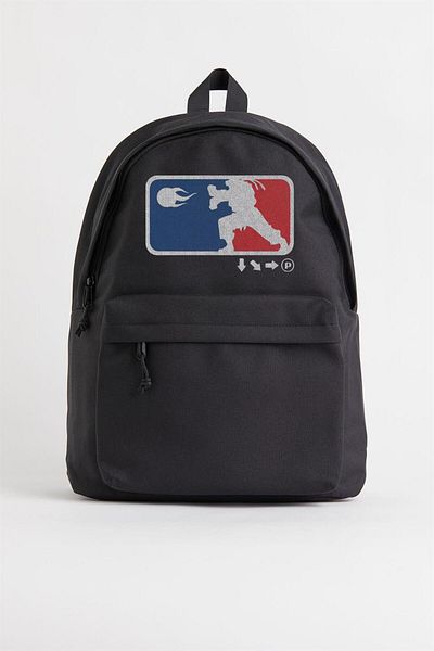 DEEFWEAR Rucsac unisex cu imprimeu Street Fighter