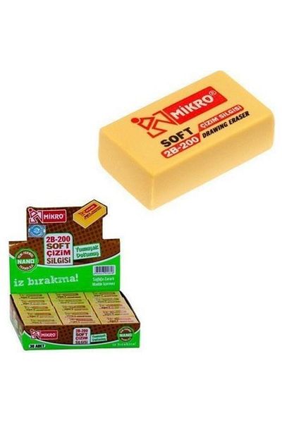 Mikro MICRO ERASER 2B-200NY ERASER 30 PIECES