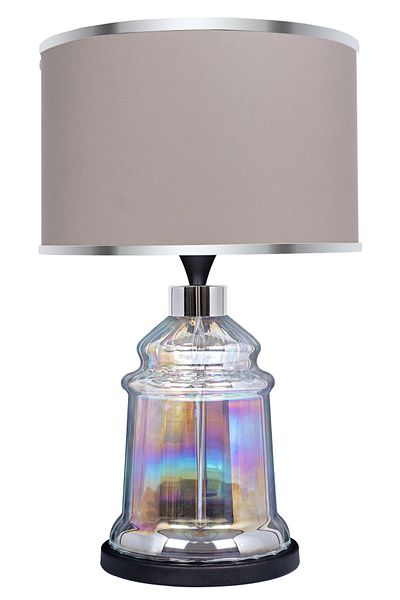 MINIMAL ETICARET VE BILGI TEKNOLOJILERI Royce Black Glossy Shine Glass Lampshade