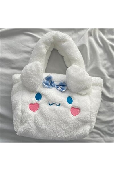 Bakmakistersen Anime Sanrio Kuromi Çanta Cinnamoroll Kawaii Peluş El Çantası