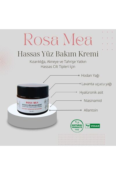 ROSA MEA HASSAS YÜZ BAKIM KREMİ 50 ml