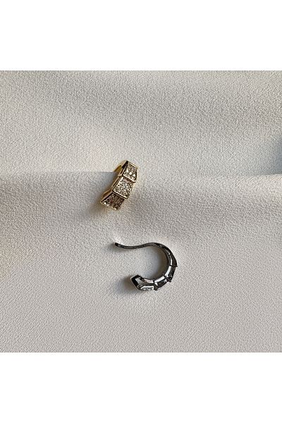 Okko Store ثعبان الغضروف القرط Earcuff