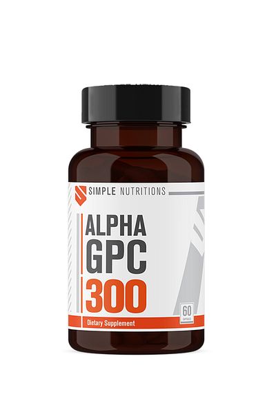 Simple Nutritions Alpha Gpc - 300Mg 60 Capsules