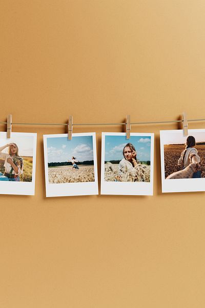HediyeLabs Εκτύπωση φωτογραφιών Polaroid 25 τεμαχίων, έντονη εκτύπωση εικόνας,
