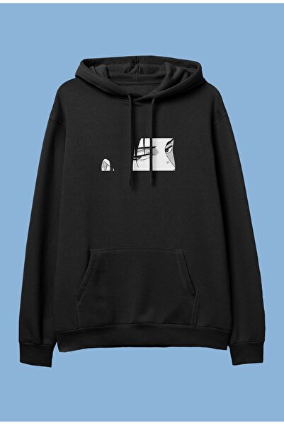 CONSTRAİN Φούτερ με κουκούλα με στάμπα Anime Attack On Titan Levi Ackerman, χ...