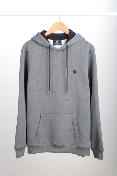 ADAM BOXES Hooded Sweatshirt N-siangela - Anthracite
