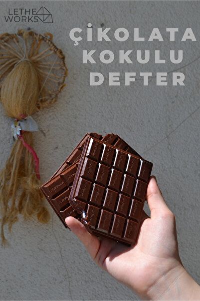 lethe works دفتر ملاحظات للتابلت برائحة الشوكولاتة