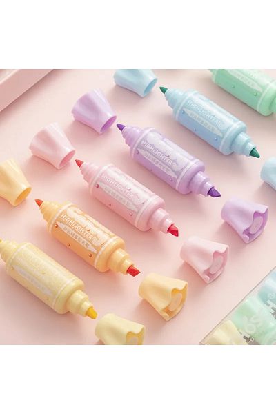 Kawaii Mini Candy Highlighter Set