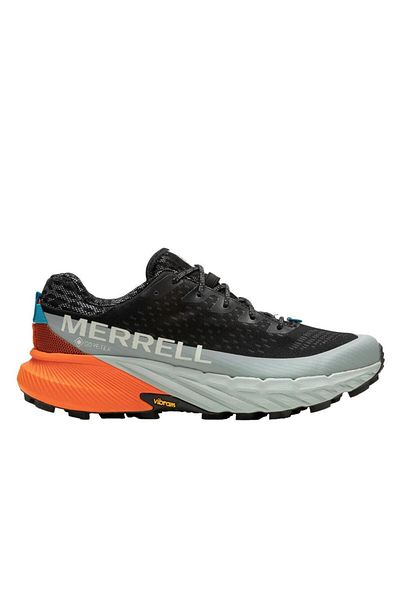 Merrell J068041 Agility Peak 5 Gtx Black/Tangerine Men's Outdoor Shoes