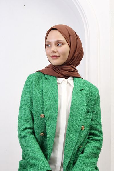 SpecialScarf Hijab Fashion VISKOS COMBED SCRAP 220 GRAM SIZE 70*180 DARK RED COLOR