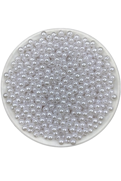 Hedef Bijuteri 50gr 6mm Mărgele de perle din plastic placat cu lux/finisaj de...