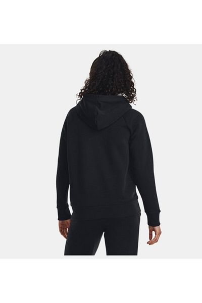 Under Armour Hanorac UA Rival Fleece cu logo mare pentru femei 1379501-001