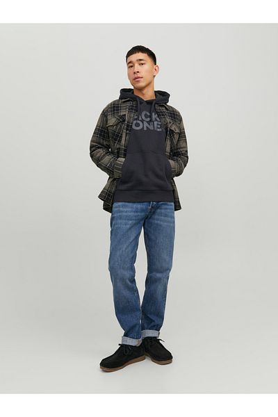 Jack & Jones Hooded Logo Sweatshirt - Corplogo