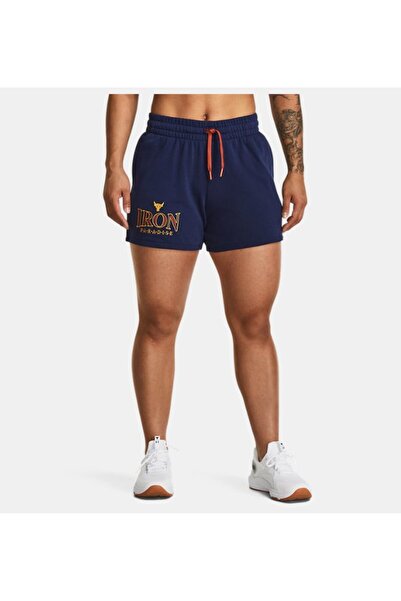 Under Armour Kadın Project Rock Everyday Terry Şort 1380189-410