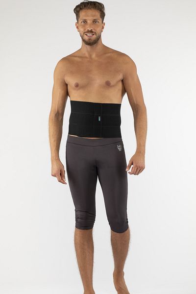 VİZOR Black 3-Pane Corset