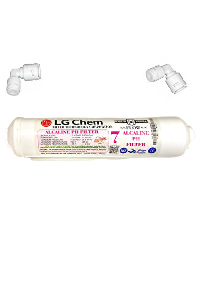 light gastro LG CHEM 7 NOLU İNLİNE QUİCK ALKALİ PH FİLİTRESİ.TÜM SU ARITMA Cİ...