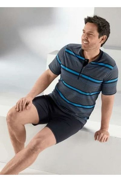 Gunay Konfeksiyon Men's Shorts and Top Suit Set