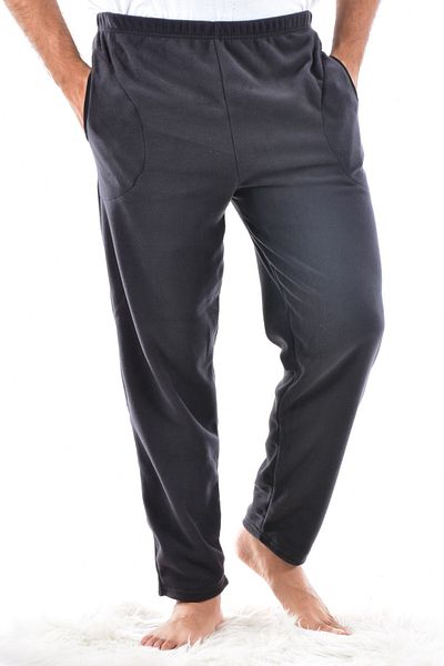 Pemilo Men's Flat Pocket Fleece Single Bottom