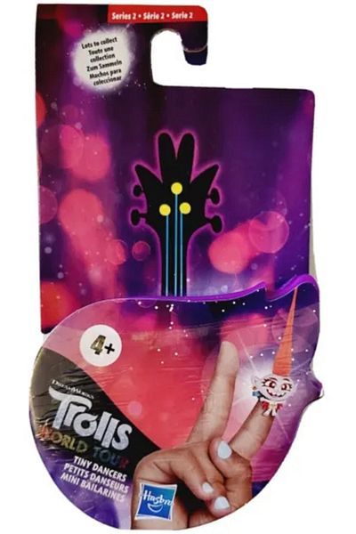 Hasbro Trolls Mini Surprise Package Tiny Dancers Toy Figure Trolls World Tour Surprise Set with Glasses