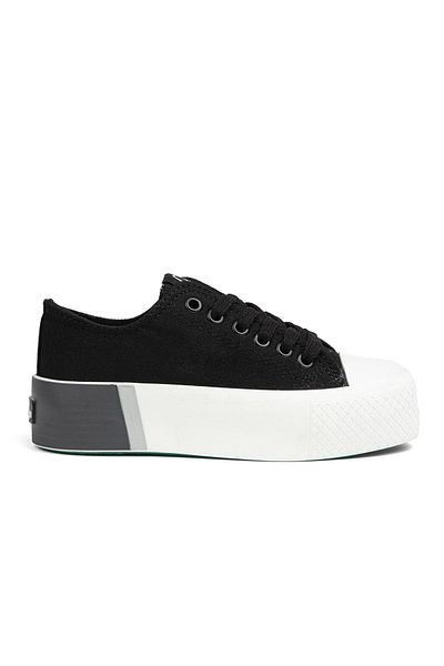 Benetton ® |   BN-30941 - Μαύρο - Γυναικεία Αθλητικά Παπούτσια