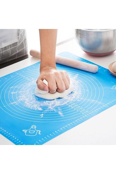 Acassia Home Multi-Purpose Non-Slip Silicone Dough Rolling Mat 50 X 40 cm