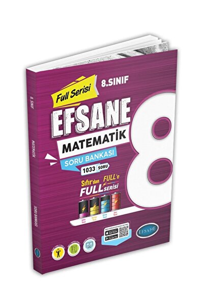 Efsane Yayınları 8.Sınıf Efsane Matematik Soru Bankası