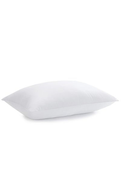 Evlen Home Collection Βαμβακερό μαξιλάρι σιλικόνης 1 τμχ Λευκό 50x70 Απλό Fiber Hotel Πλένεται Αντιβακτηριδιακό Μαλακό