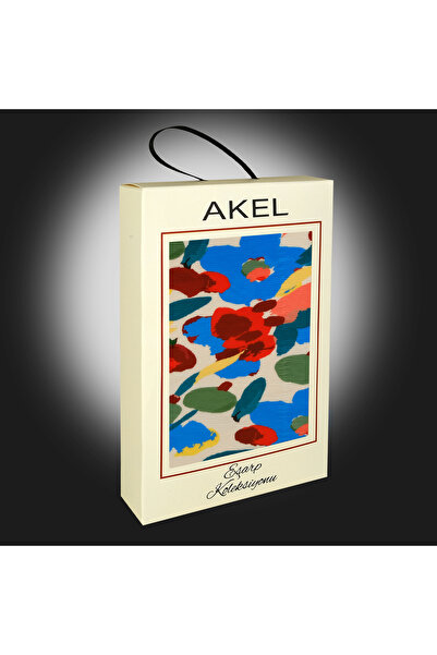 Akel Pleated Scarf - Digital