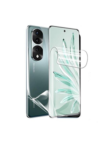 Ecr Mobile Honor 90 ile Uyumlu Gerçek Kırılmayan Ekran Koruyucu Film HD-ŞEFFAF