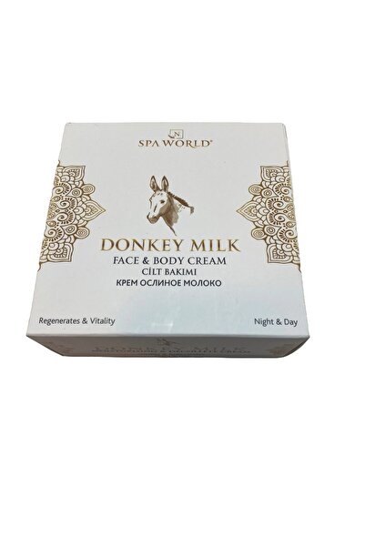 SPA WORLD EŞEK SÜTLÜ EL & YÜZ BAKIM KREMİ NEMLENDİRİCİ CANLILIK VERİCİ KREM 150 ML