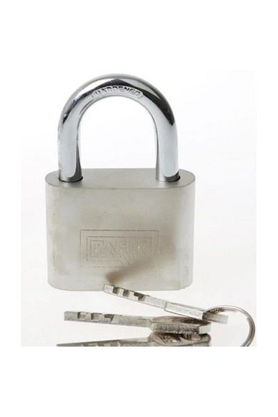 Kısmet 50 mm High Safety Quality Padlock - Steel Lock with Dark Blister