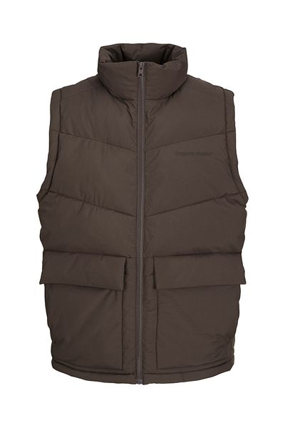 Jack & Jones Подплатена жилетка с матова повърхност - Vesterbro