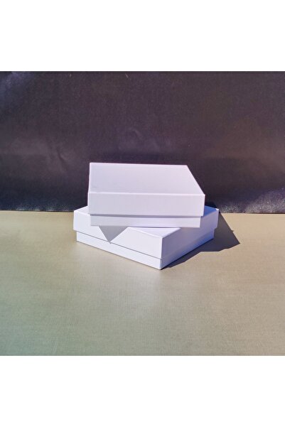KERİBOX Beyaz Kare Kutu