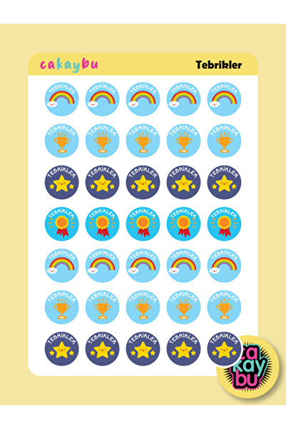 cakaybu Felicitări autocolant de motivație pentru profesori