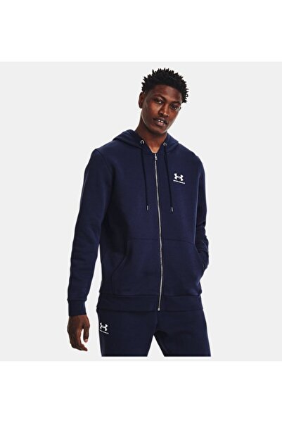 Under Armour Ανδρικό Φούτερ με Κουκούλα UA Essential Fleece FZ S