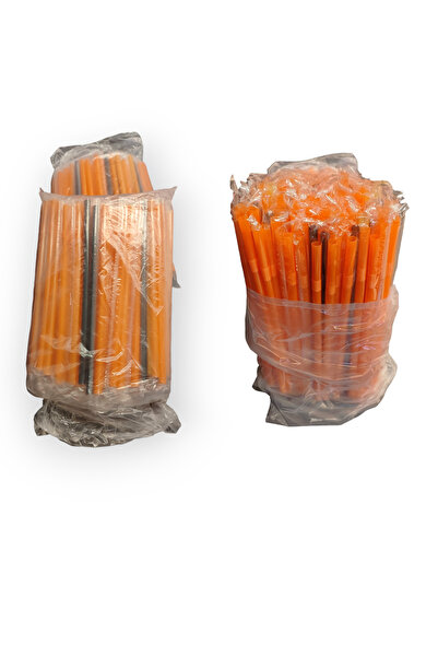 amaç yaşam ve ambalaj 100 Pieces Purpose Bellows Gelatin Wrap Straw