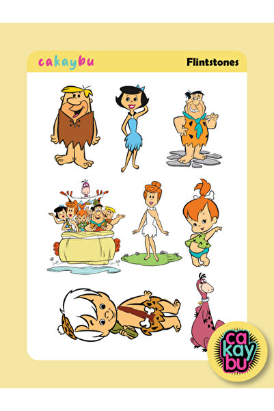 ca kay bu Flintstones nalepnica