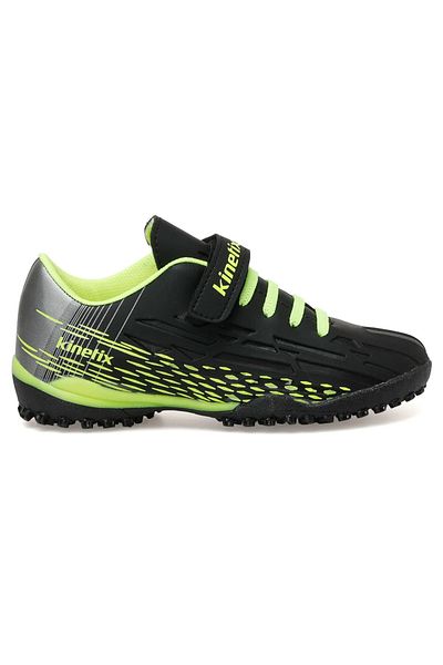 Kinetix Breton J Turf 3PR Black Boys Velcro Field Παπούτσια Astroturf