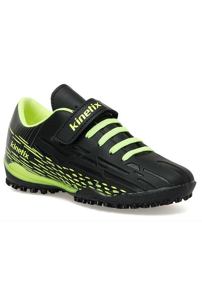 Kinetix Breton J Turf 3PR Black Boys Velcro Field Παπούτσια Astroturf