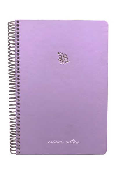 Gıpta Micro Note Caiet cu copertă rigidă în carouri spiralate 100 coli 17x24