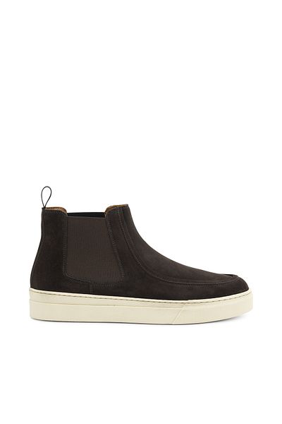 Frau Ανδρικές μπότες 29A6 Frau WAXY Ankle Boot Pepe (Σκούρο καφέ)