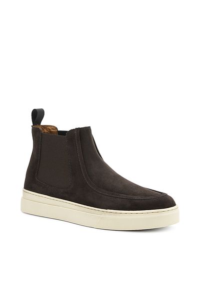 Frau Ανδρικές μπότες 29A6 Frau WAXY Ankle Boot Pepe (Σκούρο καφέ)