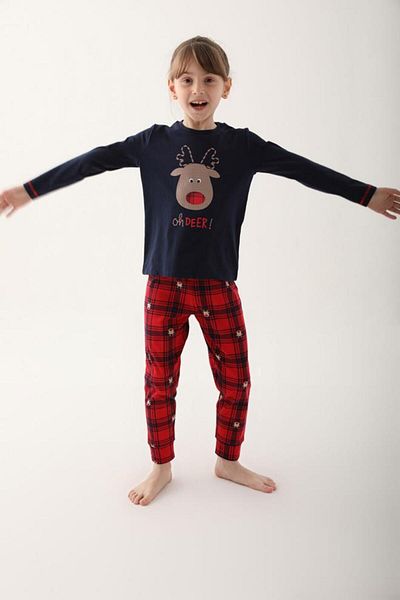 Arnetta 2602G Girl's Waiter Boy Pajama Set