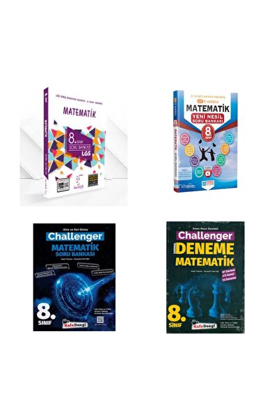 Karekök Yayınları 8. Sınıf Lgs Matematik Güncel Soru Bankası+evrensel matemat...