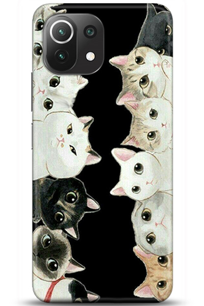 adveksiyon Xiaomi Mi 11 Lite Case Hd Printed Case - Followed Institution 0041