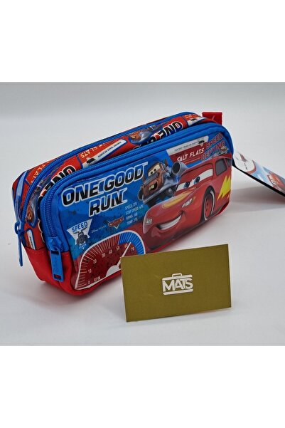 MATS ÇANTA Mats Şimşek McQueen Good Run Çift Bölmeli Kalemlik