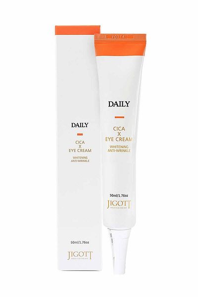 Jigott Soothing and Moisturizing Centella Asiatica Eye Cream Daily Real Cica Eye Cream