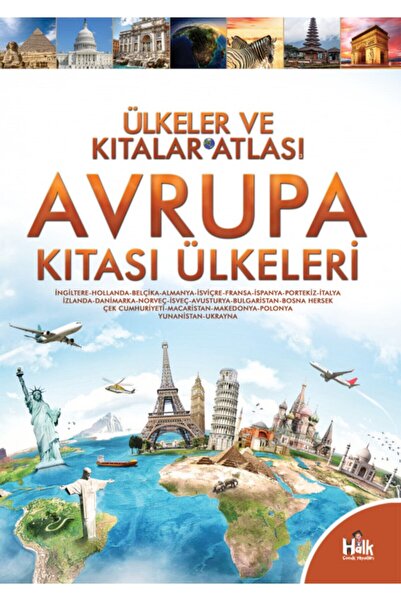 Halk Kitabevi Avrupa Kıtası Ülkeleri - Ülkeler Ve Kıtalar Atlası 3